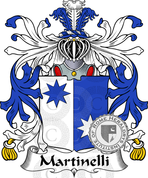 Escudo de la familia Martinelli