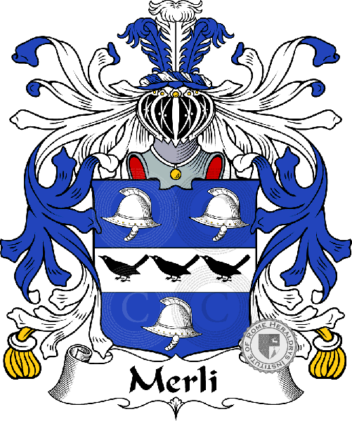 Wappen der Familie Merli