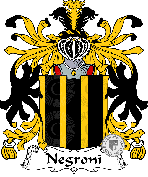 Coat of arms of family Negroni