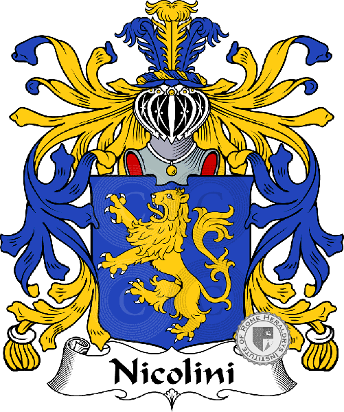Escudo de la familia Nicolini