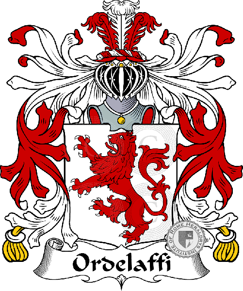 Escudo de la familia Ordelaffi