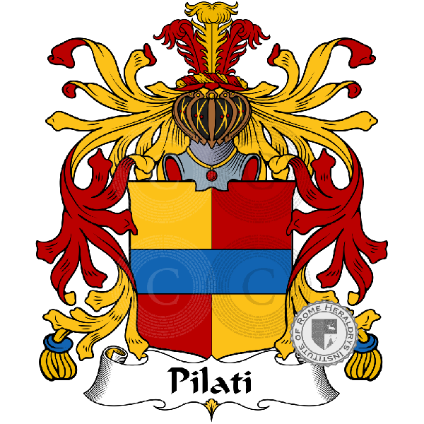 Coat of arms of family Pilati