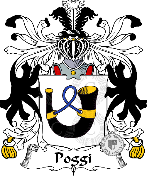 Coat of arms of family Poggi