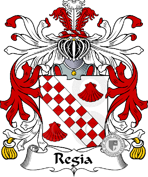 Escudo de la familia Regia