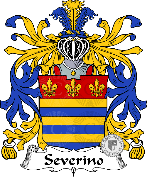 Escudo de la familia Severino