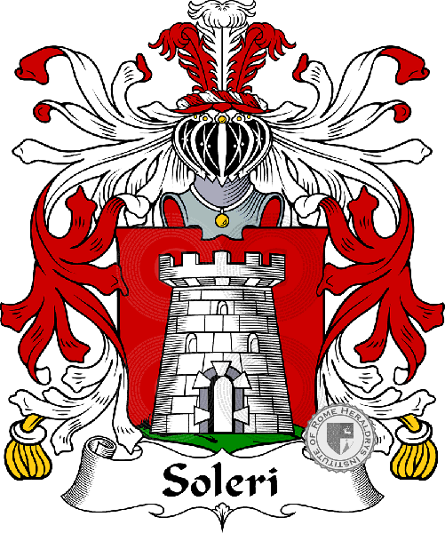 Coat of arms of family Soleri