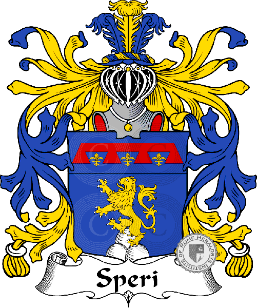 Coat of arms of family Speri