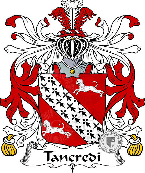 Coat of arms of family Tancredi