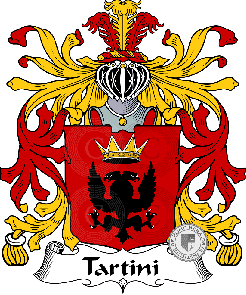 Coat of arms of family Tartini