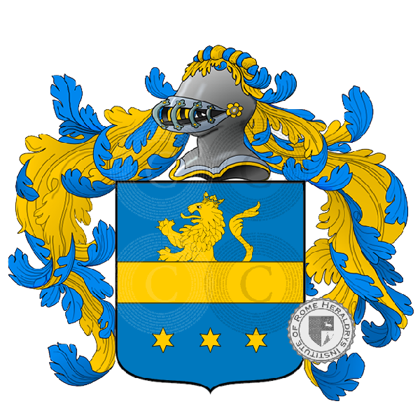 Coat of arms of family Sarriano