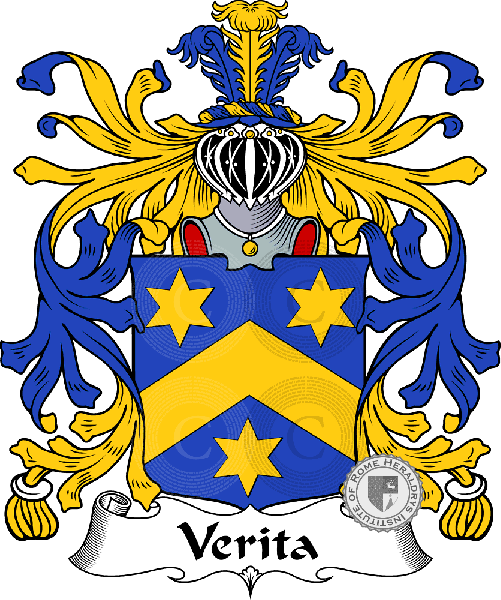 Coat of arms of family Verita