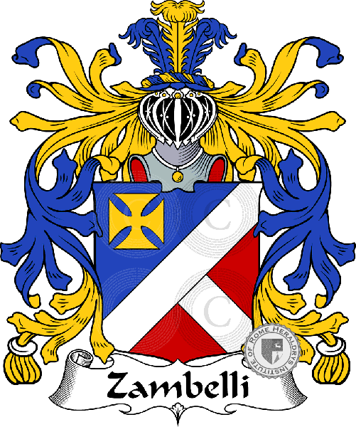 Coat of arms of family Zambelli