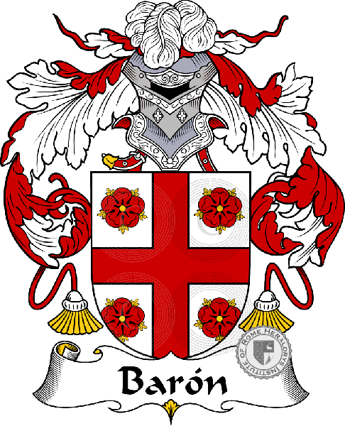 Coat of arms of family Barón