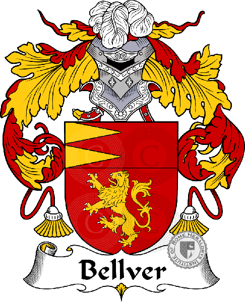 Coat of arms of family Bellver