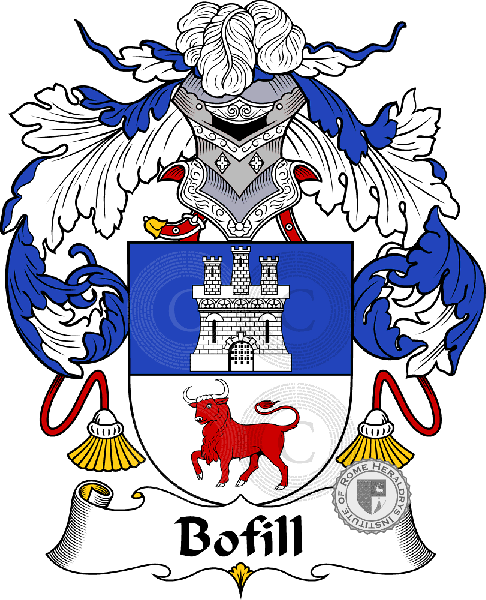 Coat of arms of family Bofill