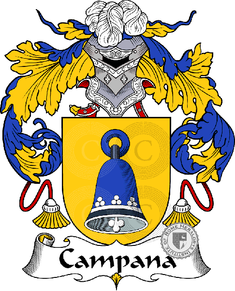 Escudo de la familia Campana