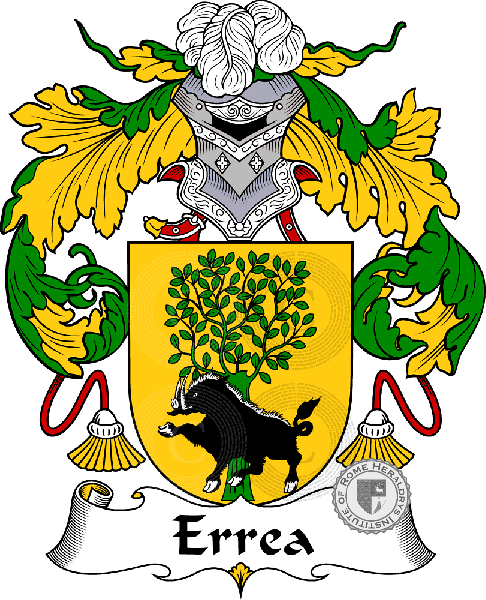 Wappen der Familie Errea