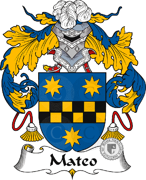 Coat of arms of family Mateo