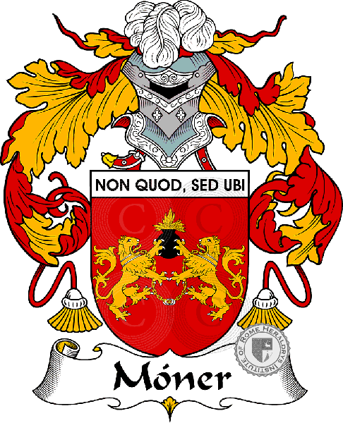 Wappen der Familie Móner
