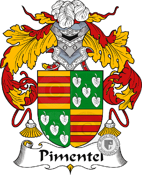 Escudo de la familia Pimentel