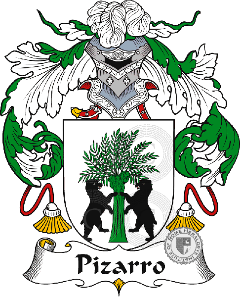 Wappen der Familie Pizarro