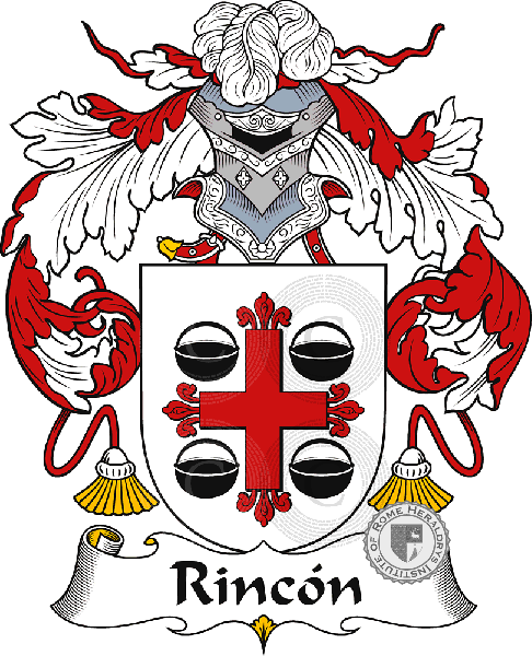 Coat of arms of family Rincón