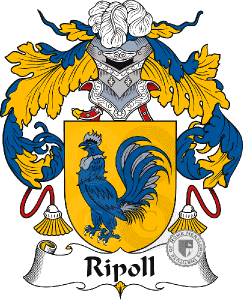 Coat of arms of family Ripoll