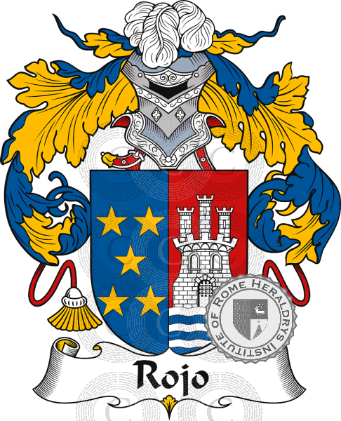 Wappen der Familie Rojo