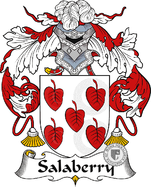 Coat of arms of family Salaberry