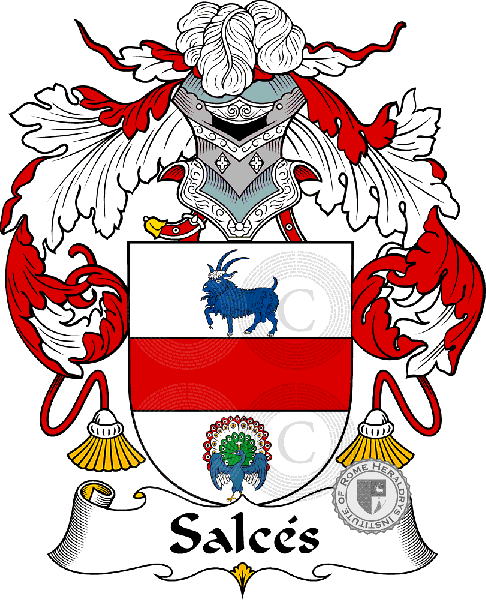 Escudo de la familia Salcés