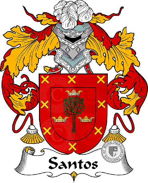 Wappen der Familie Santos
