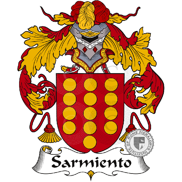 Coat of arms of family Sarmiento