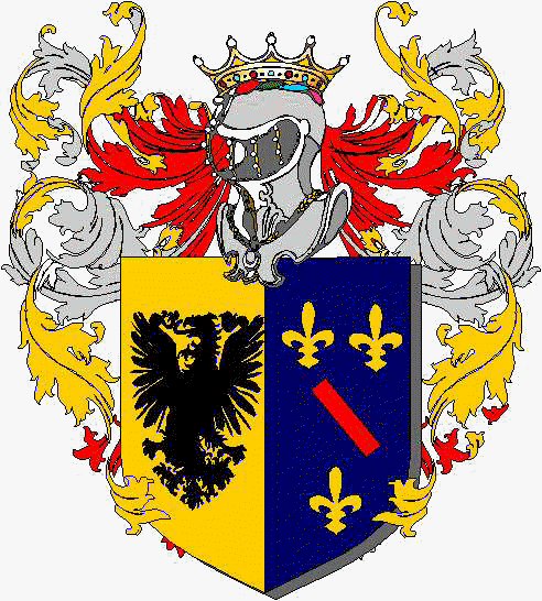 Escudo de la familia Villafranca Soissons