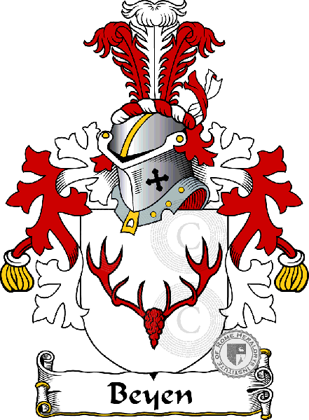 Coat of arms of family Beyen