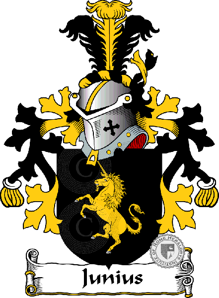 Coat of arms of family Junius