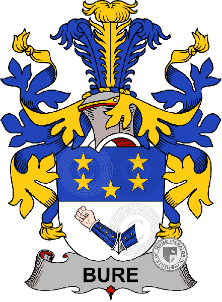 Coat of arms of family Bure