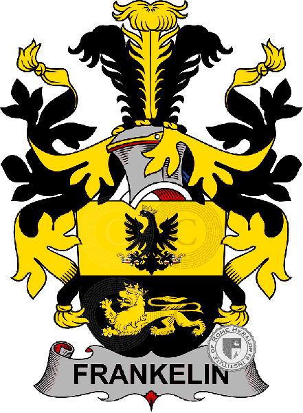 Coat of arms of family Frankelin
