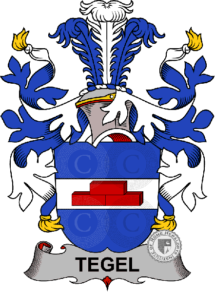 Coat of arms of family Tegel