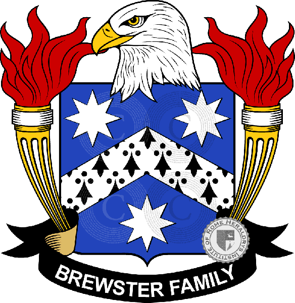 Escudo de la familia Brewster