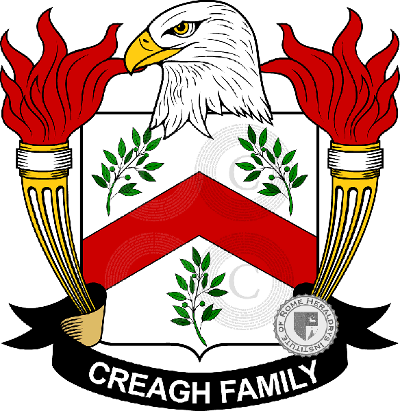Coat of arms of family Creagh