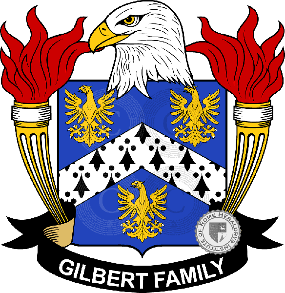 Escudo de la familia Gilbert