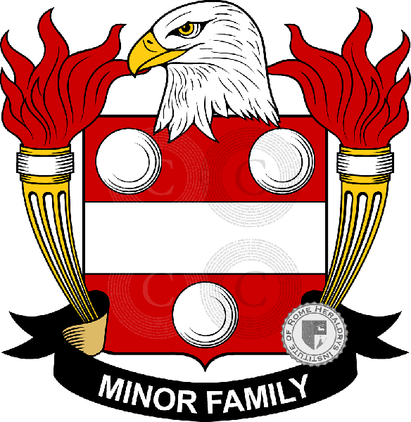Brasão da família Minor