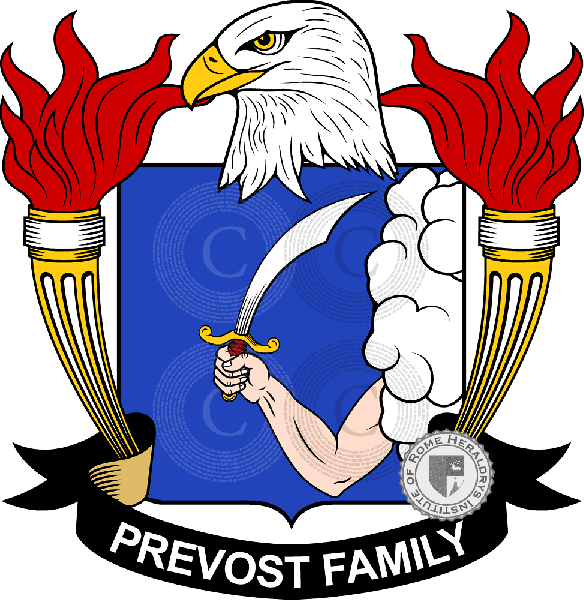 Coat of arms of family Prevost