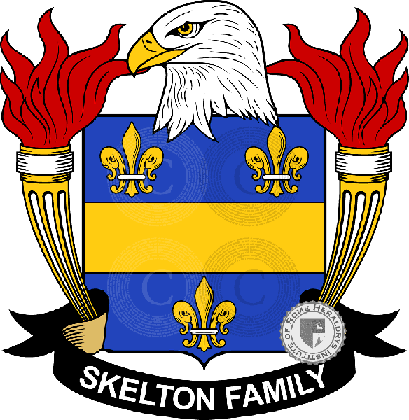 Brasão da família Skelton