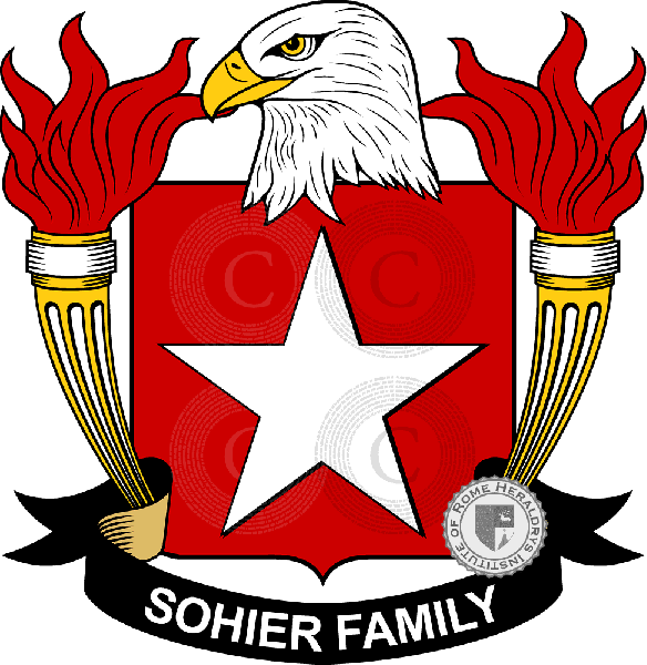 Coat of arms of family Sohier