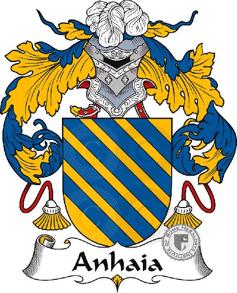 Escudo de la familia Anhaia