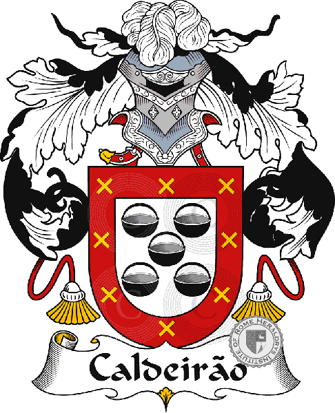 Wappen der Familie Caldeirão
