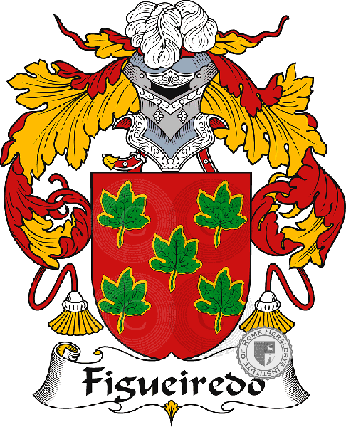 Coat of arms of family Figueiredo