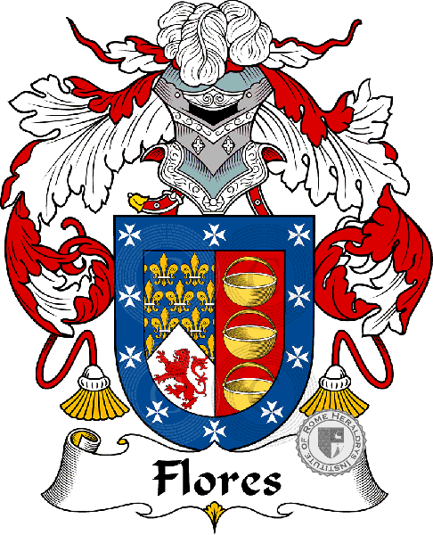 Coat of arms of family Flores