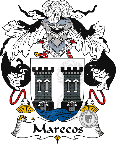 Coat of arms of family Marecos